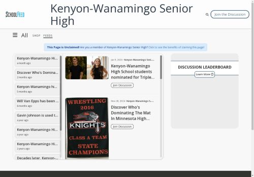 Kenyon-Wanamingo Senior High