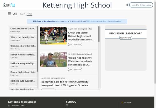 Kettering High School