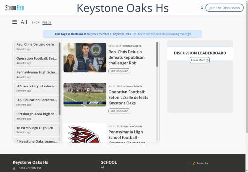 Keystone Oaks Hs