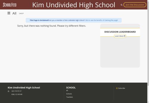 Kim Undivided High School