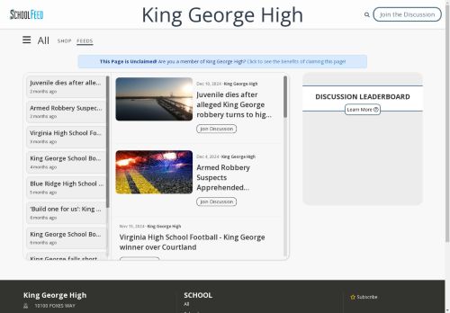 King George High