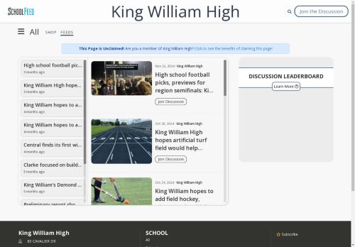 King William High