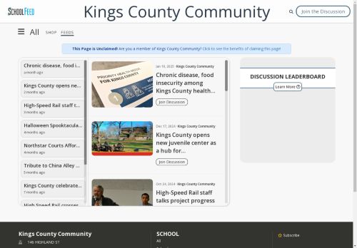Kings County Community