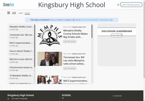 Kingsbury High School
