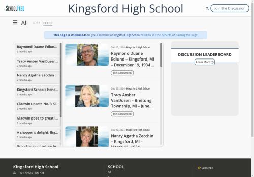 Kingsford High School
