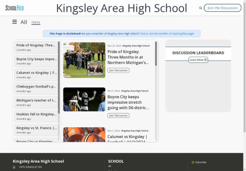 Kingsley Area High School