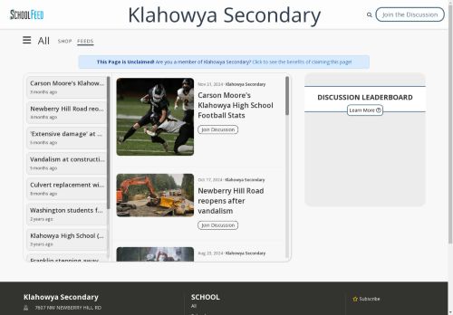 Klahowya Secondary