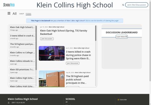 Klein Collins High School