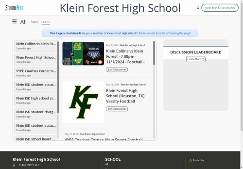 Klein Forest High School