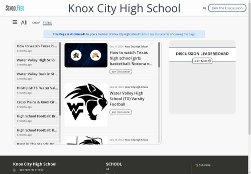 Knox City High School