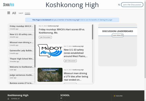 Koshkonong High