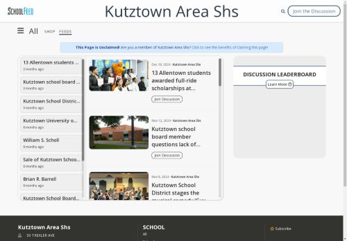 Kutztown Area Shs