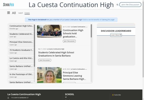 La Cuesta Continuation High