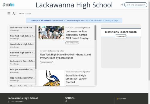 Lackawanna High School