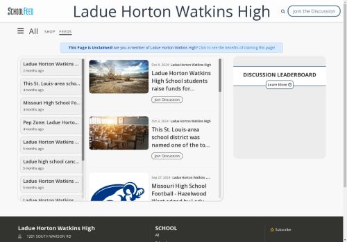 Ladue Horton Watkins High