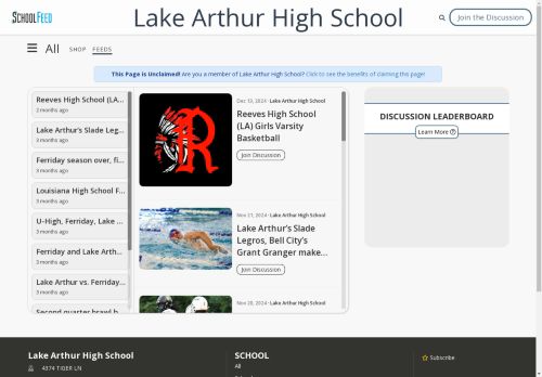 Lake Arthur High School