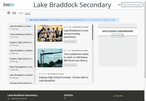 Lake Braddock Secondary