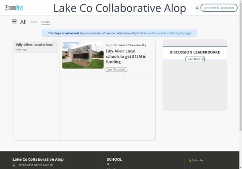 Lake Co Collaborative Alop