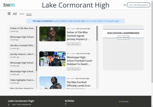 Lake Cormorant High