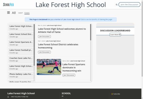 Lake Forest High School