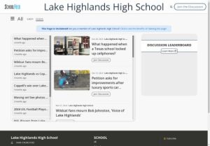 Lake Highlands High School