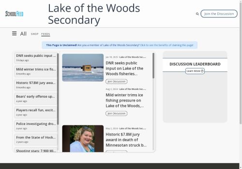 Lake of the Woods Secondary