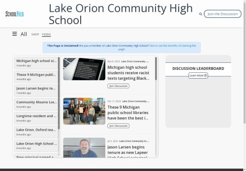 Lake Orion Community High School