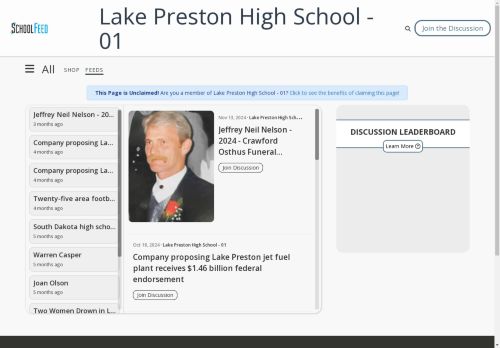 Lake Preston High School - 01