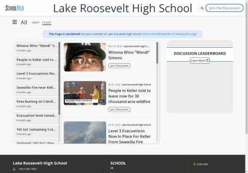 Lake Roosevelt High School