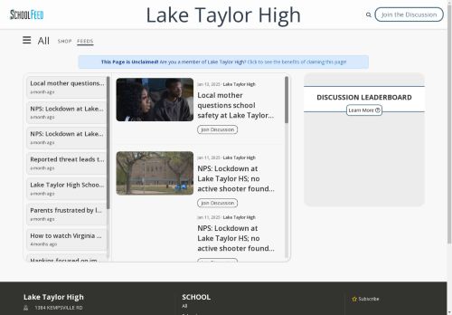 Lake Taylor High