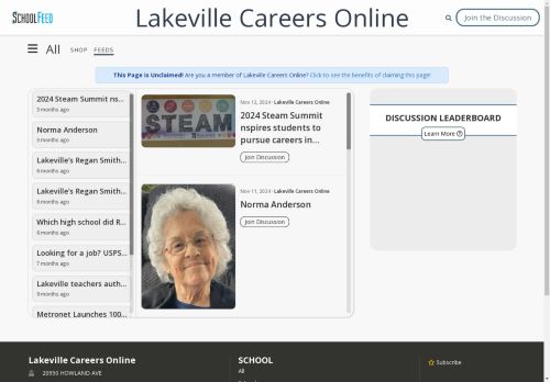 Lakeville Careers Online