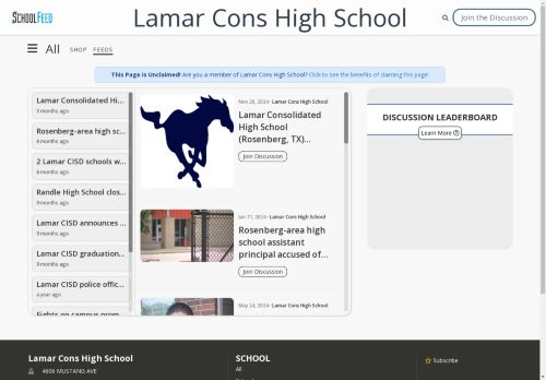 Lamar Cons High School