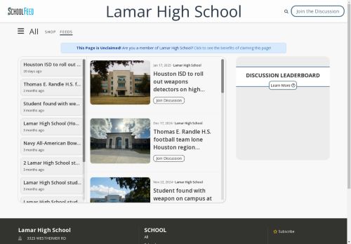 Lamar High School