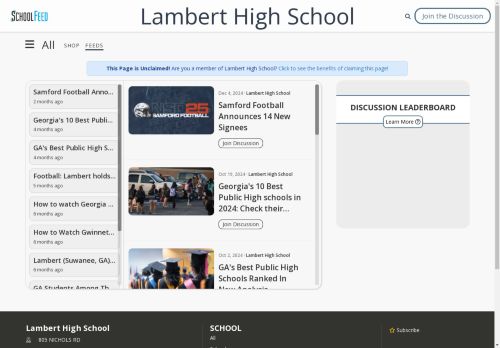 Lambert High School