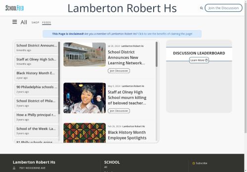 Lamberton Robert Hs