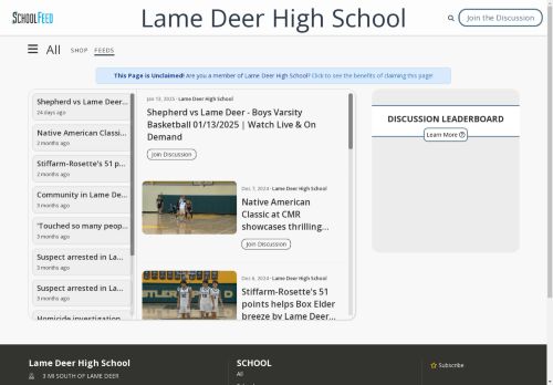 Lame Deer High School