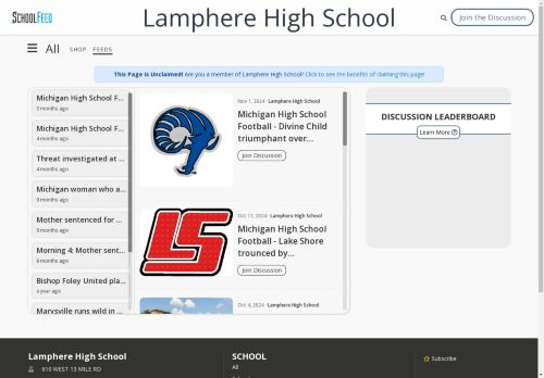 Lamphere High School