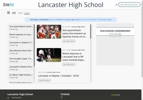 Lancaster High School
