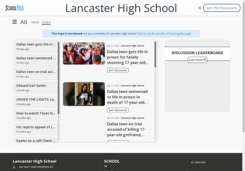 Lancaster High School