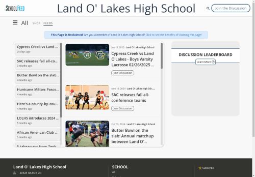 Land O' Lakes High School