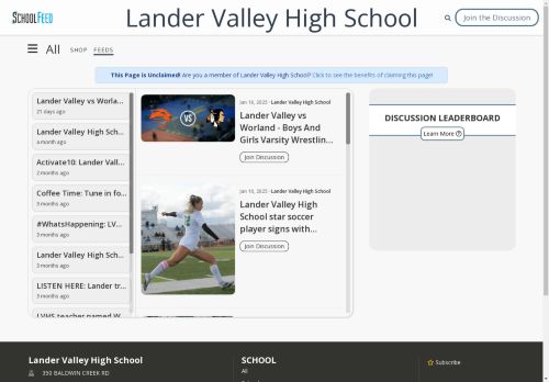 Lander Valley High School