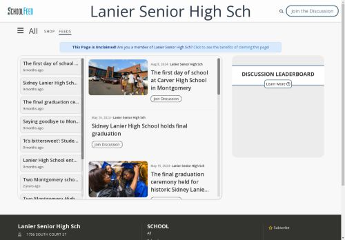 Lanier Senior High Sch