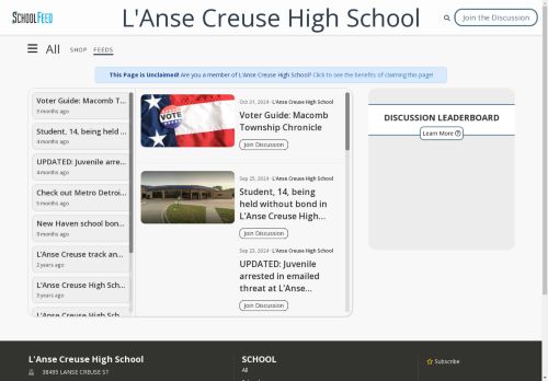 L'Anse Creuse High School