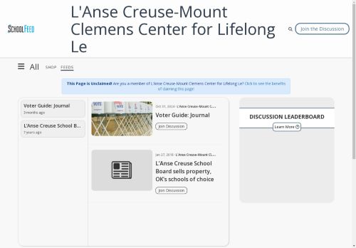 L'Anse Creuse-Mount Clemens Center for Lifelong Le