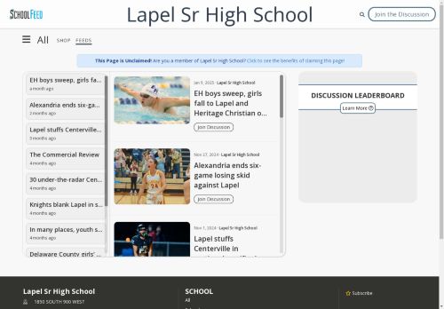 Lapel Sr High School