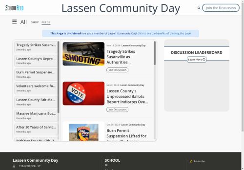 Lassen Community Day