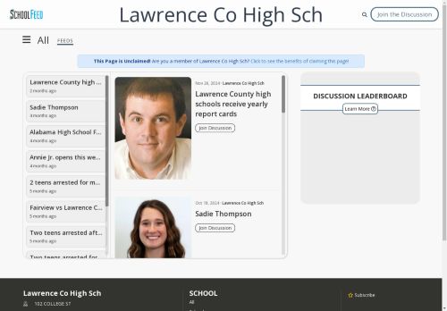 Lawrence Co High Sch