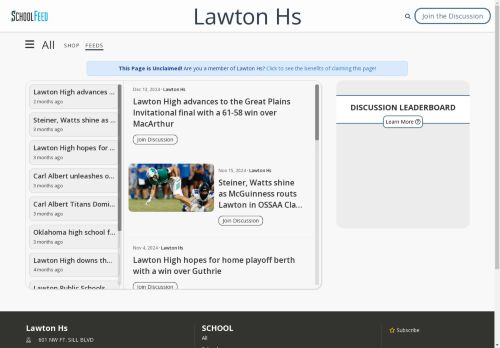 Lawton Hs