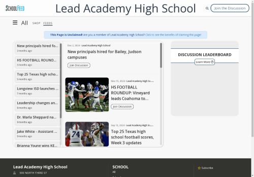 Lead Academy High School