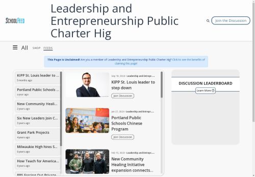Leadership and Entrepreneurship Public Charter Hig